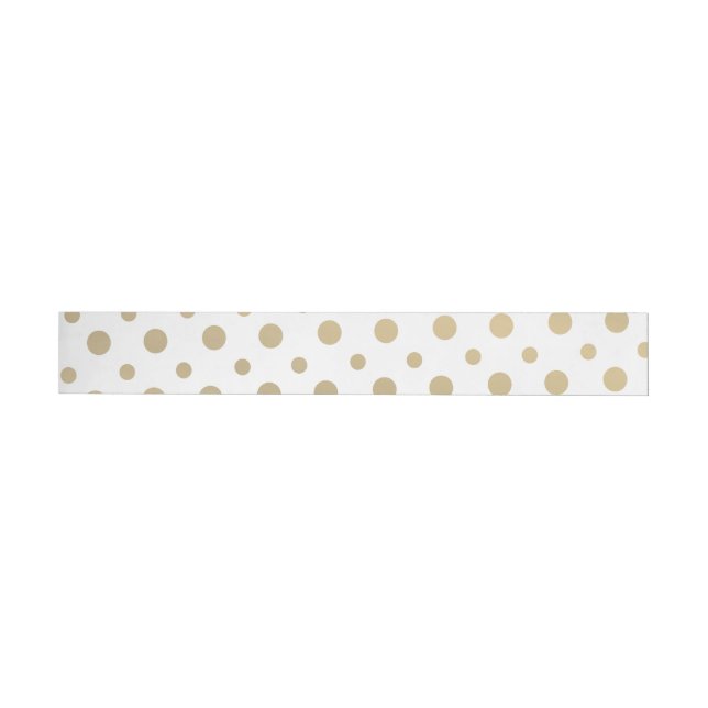 Dots Pattern 9 Wrap Around Label (Individual)
