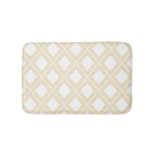 Dots Pattern Bath Mat (Front)