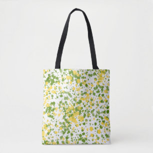Dots pattern tote bag