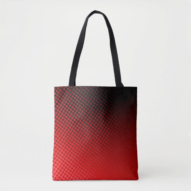 Dots Pattern Tote Bag (Front)