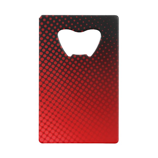 Dots Pattern Wallet Bottle Opener (Front)