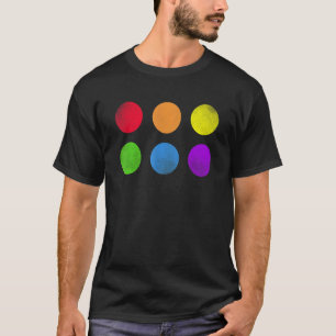 Dots Pride Lgbtq Rainbow Transgender Bisexual Love T-Shirt