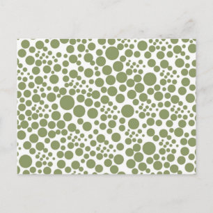 dots punkte polka retro kreise tupfer tupfen 70er postcard