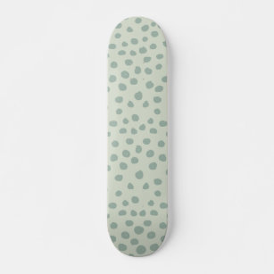 Dots Sage Green Skateboard