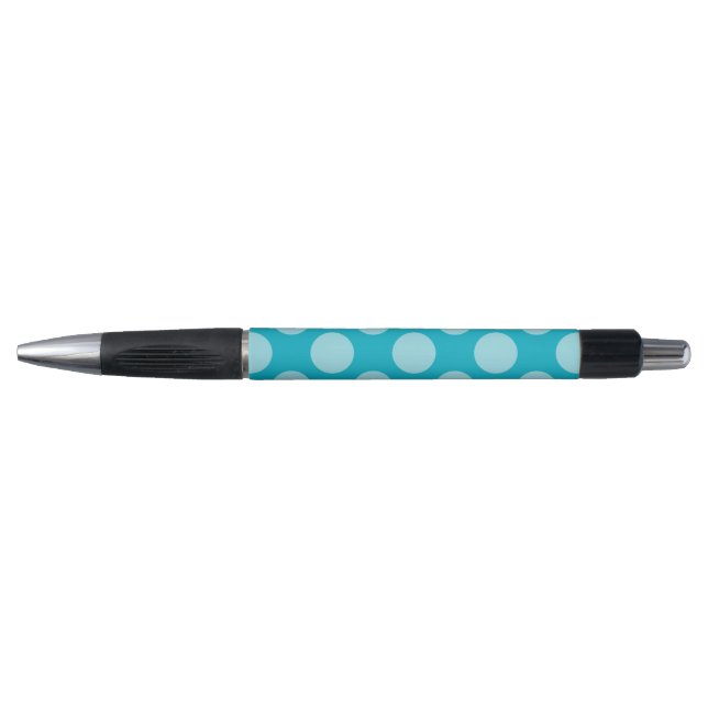 Dots seamless pattern white transp. + your backgr. pen (Front)
