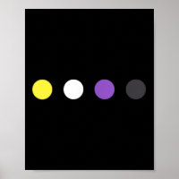 Dots Subtle Nonbinary Flag Enby Pride Trans Lgbtq