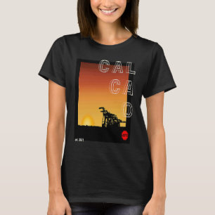 dOTSbayarea  CALCAO series Oakland cranes sunrise, T-Shirt