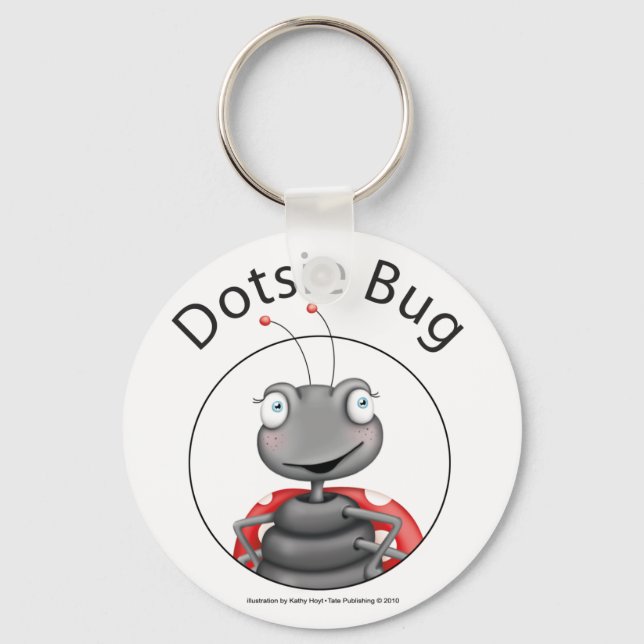 Dotsie Bug Keychain (Front)