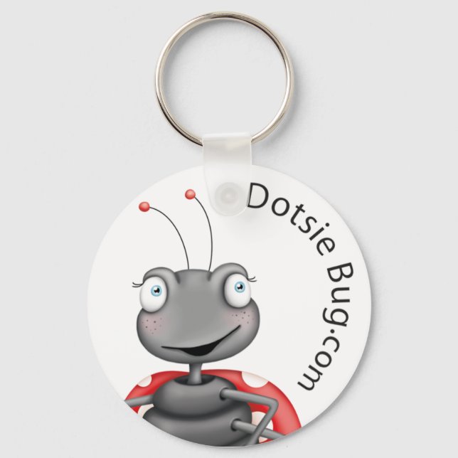 DotsieBug Keychain (Front)