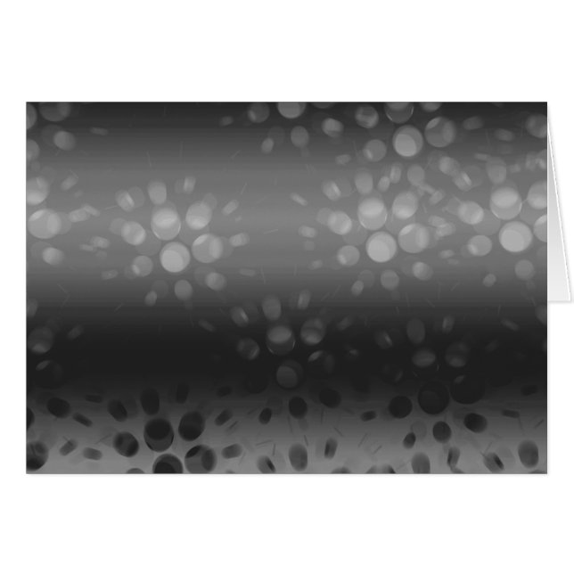 Dotted Bursts Pattern - Black, Grey, White (Front Horizontal)