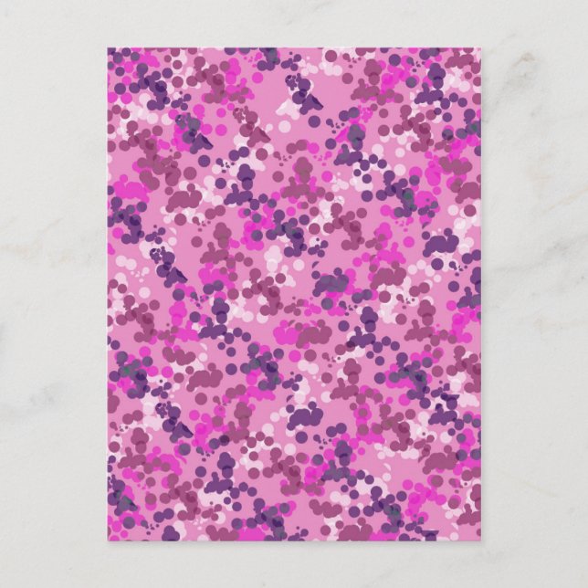 Dotted Camo Postcard (Front)