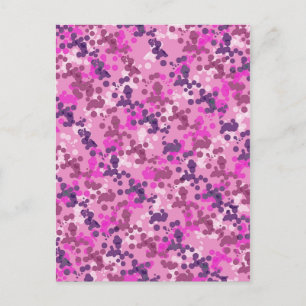 Dotted Camo Postcard
