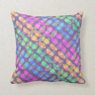 Dotted Check 2011 Throw Pillow