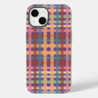 Dotted Pastel Plaid Pattern