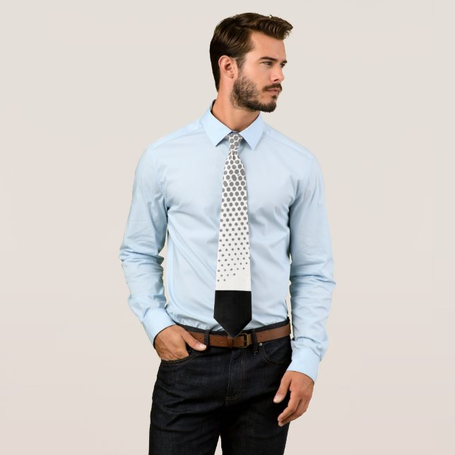  Dotted striped pattern  Tie (In Situ)