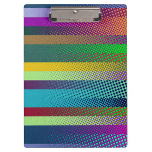 Dotted Stripes Pattern coloured + your ideas Clipboard