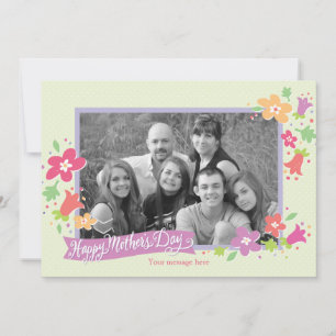 Dotted Swiss Mother's Day Greeting Card