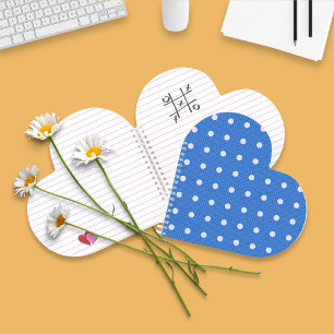 Dotty Delight Blue Spiral Notebook