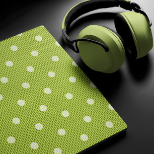 Dotty Delight Green Mouse Pad