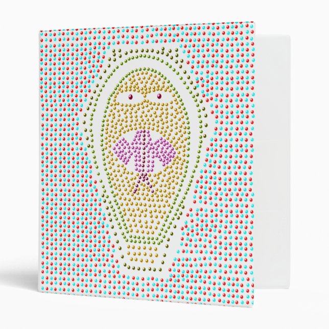 Dotty Egyptian Cobra Binder (Front/Inside)