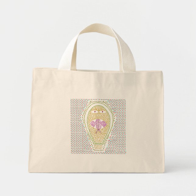Dotty Egyptian Cobra Tote Bag (Front)