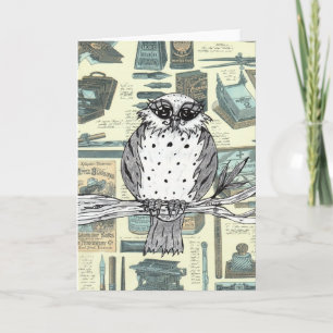 Dotty the Owl 3 Greeting Card