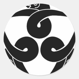 DOU CLASSIC ROUND STICKER