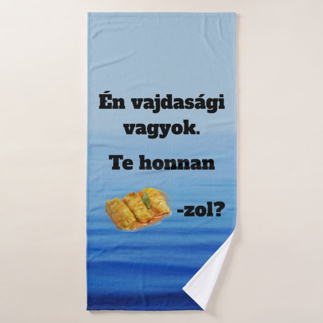 D'où venez-vous? serviette (Serviette de bain)