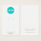 Double Add Logo Hair Clip Barrette Display Card