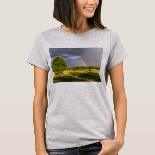 Double Arc-en-Ciel à Travers la Pluie T-Shirt