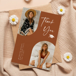 Double Arc Terracotta Graduation Photo Merci