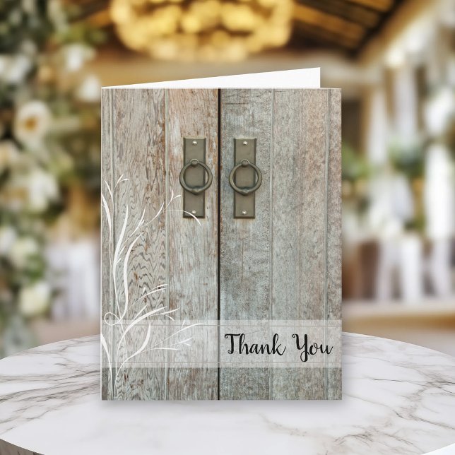 Double Barn Doors Country Farm Thank You (Creator Uploaded)