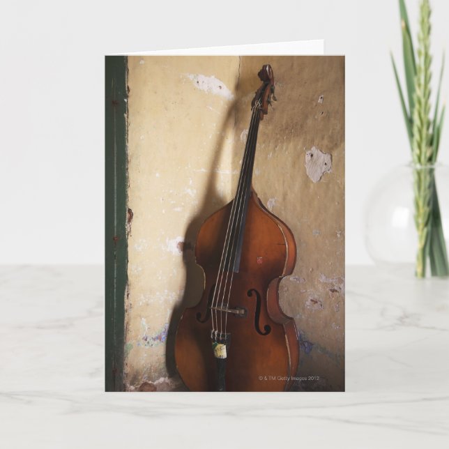 Double Bass Card (Front)