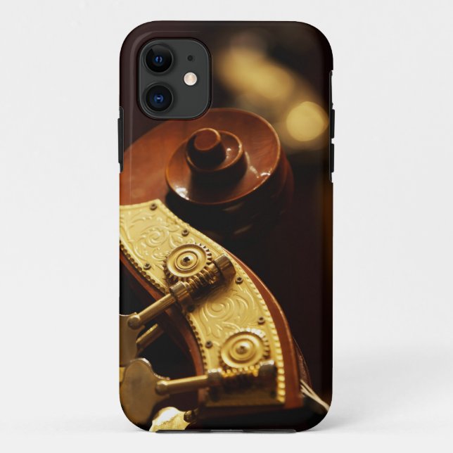Double bass headstock 2 Case-Mate iPhone case (Back)