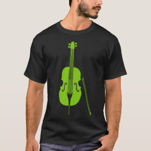 Double Bass - Martian Green T-Shirt