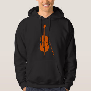 Double Bass - Orange Hoodie