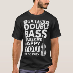 Double Bass Player - Playing Double Bass Pullover 