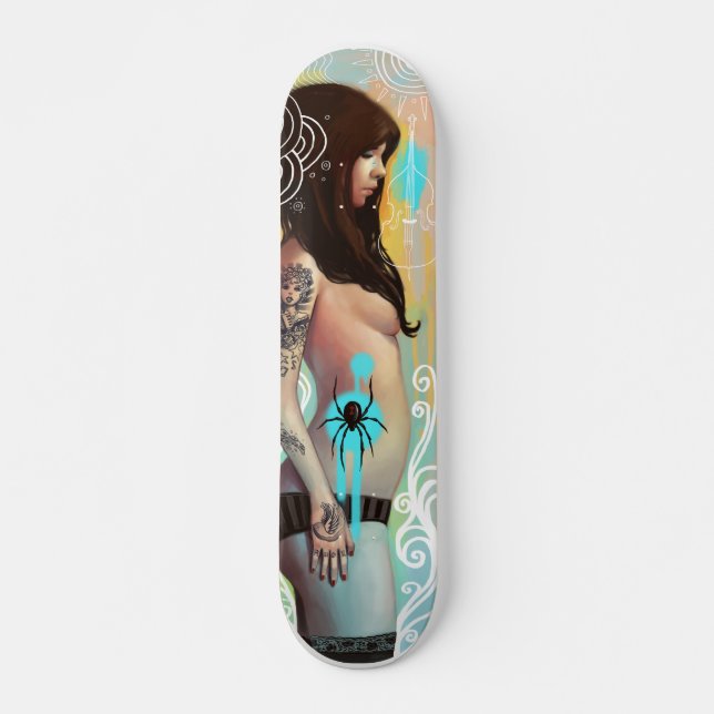 Double Bass Skateboard (Front)