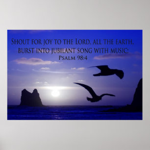 double bird blues shout to the Lord poster