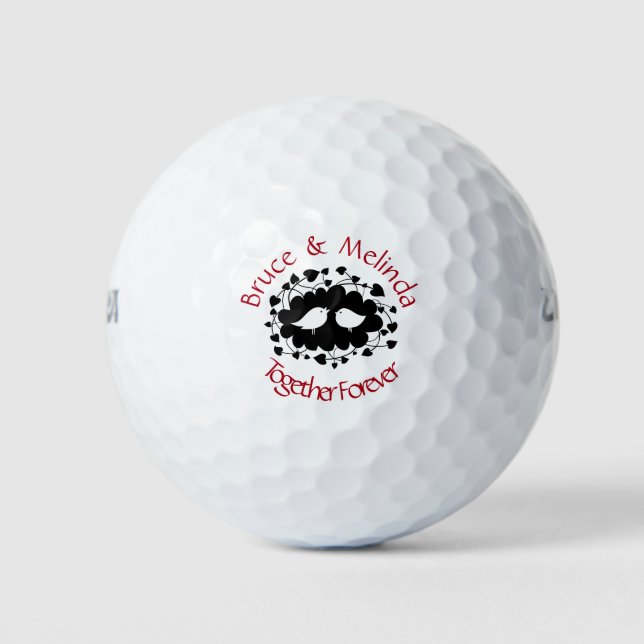 Double Birdie Golf Balls (Front)