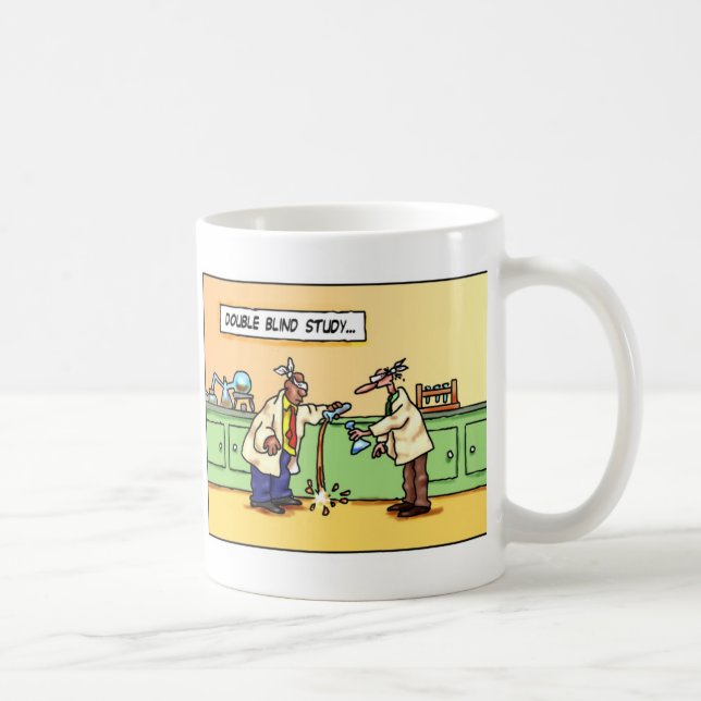 Double Blind Study coffee mug (Right)