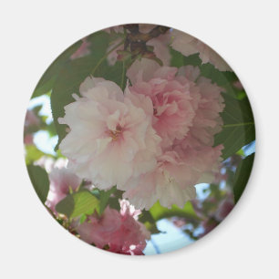 Double Blossoming Cherry Tree I Spring Floral Magnet