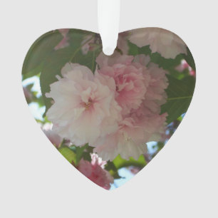 Double Blossoming Cherry Tree I Spring Floral Ornament