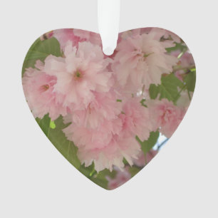Double Blossoming Cherry Tree II Spring Floral Ornament