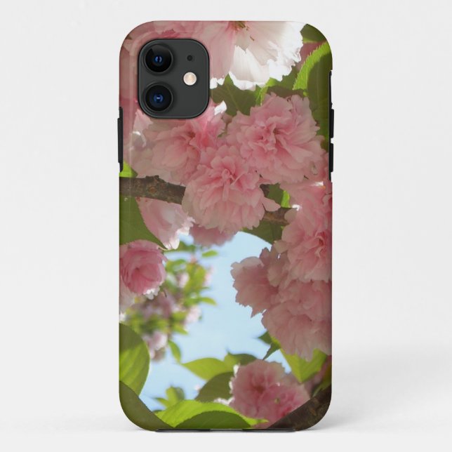Double Blossoming Cherry Tree III Spring Floral Case-Mate iPhone Case (Back)