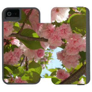 Double Blossoming Cherry Tree III Spring Floral Incipio Watson™ iPhone 5 Wallet Case