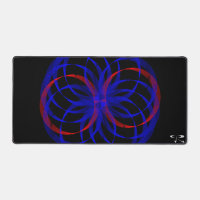 Double Blueberry Colour Accent Mouse Pad Mat