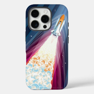 Double Boosted (Space Shuttle Launch) iPhone 16 Pro Case