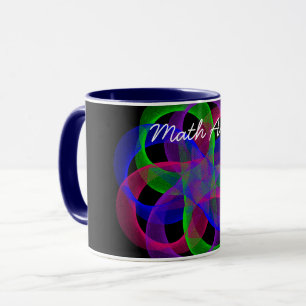 Double boucle Math géométrique Art Café Mug