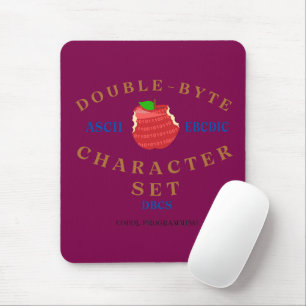 Double-byte Character Set in Cobol Programming Mouse Pad